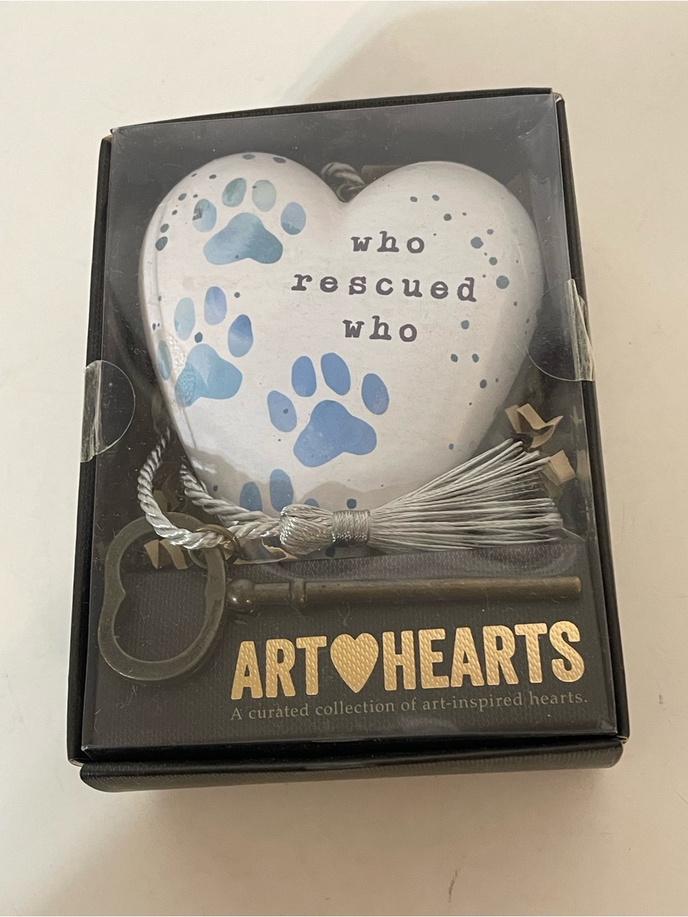 Demdaco Art of Hearts Who Rescued Who